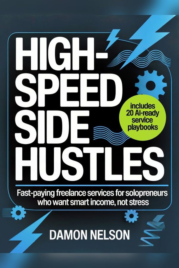 Cover of High-Speed Side Hustles by Damon Nelson